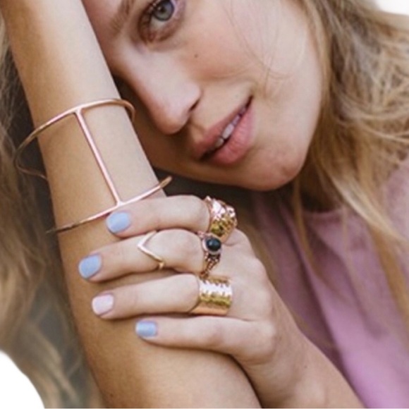 Emerald + Duv Jewelry - Gold Cuff Bracelet